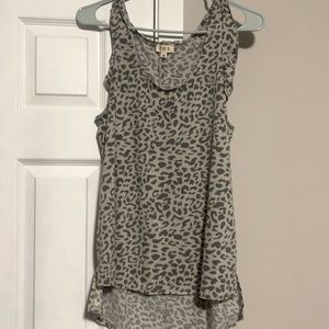Leopard print tank